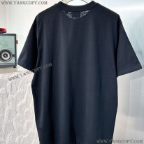 バーバリー コピー ロゴ Tシャツ ブラック Bam66981
