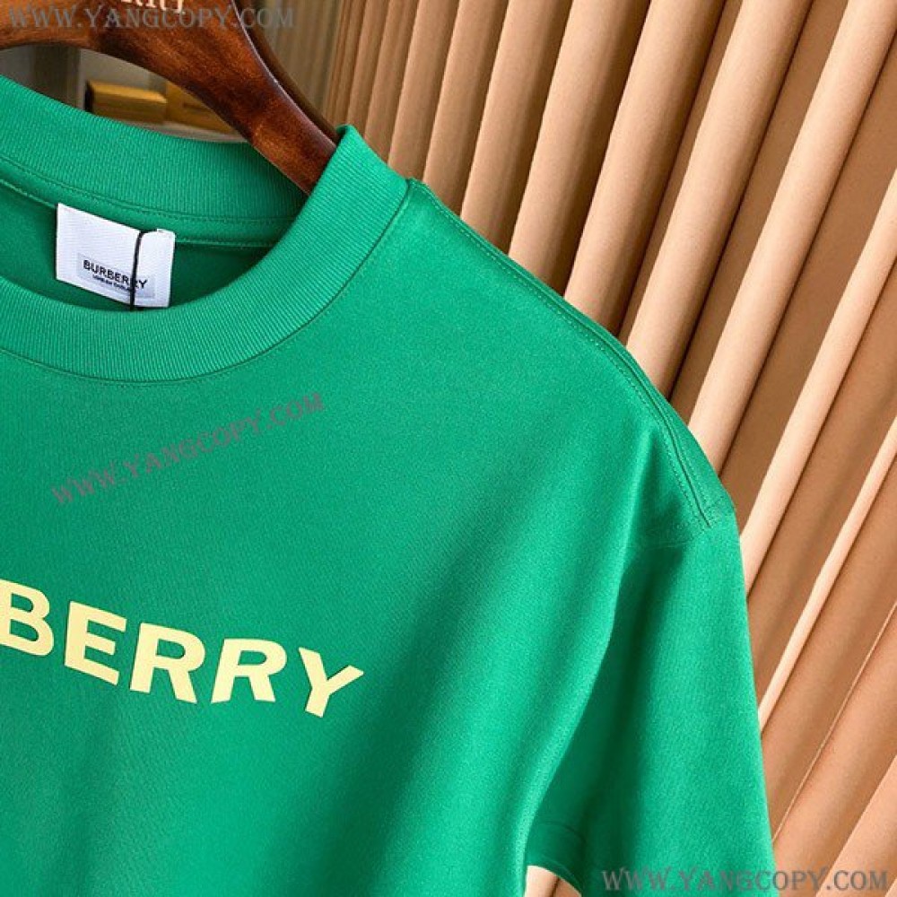 バーバリー スーパーコピー HARRISTON ハリストン オーガニックコットン Tシャツ Bal21749