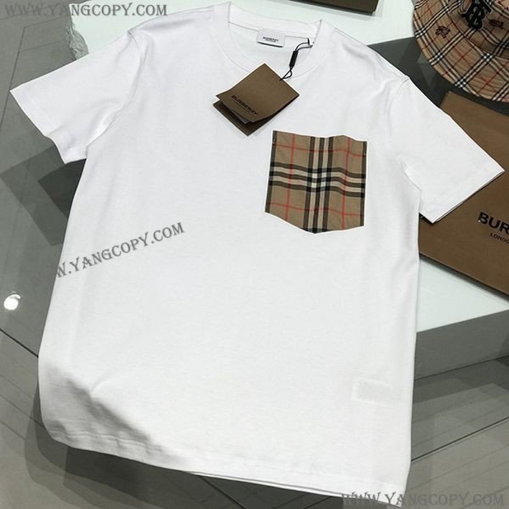 バーバリー 偽物 Tシャツ ブラック Bad80591