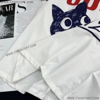 グッチ スーパーコピー Since 1921 キャット プリント Tシャツ guu43007