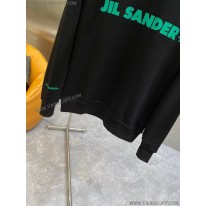ジルサンダー スーパーコピー パーカー ロゴ刺繍 スウェットフーディー Jie28921