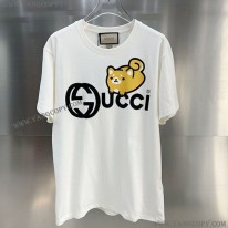 グッチ コピー ×Kawaii キャットプリント Tシャツ guc74799