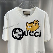 グッチ コピー ×Kawaii キャットプリント Tシャツ guc74799