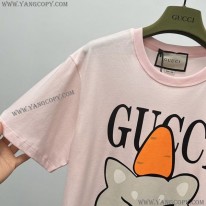 グッチ スーパーコピー ×Kawaii キャットプリント Tシャツ gus26464
