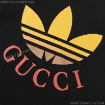 グッチ コピー ×adidas オーバーサイズ コットン Tシャツ gut20579