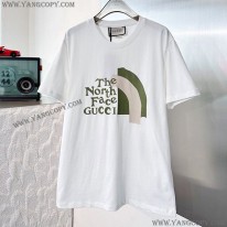 グッチ コピー ×ノースフェイス コラボロゴTシャツ guz02942