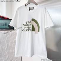 グッチ コピー ×ノースフェイス コラボロゴTシャツ guz02942