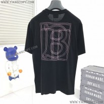 バーバリー コピー モノグラムモチーフ コットンTシャツ 3色 80552061
