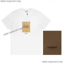 バーバリー スーパーコピー クルーネック Tシャツ オーバーサイズ 半袖 Bab73378