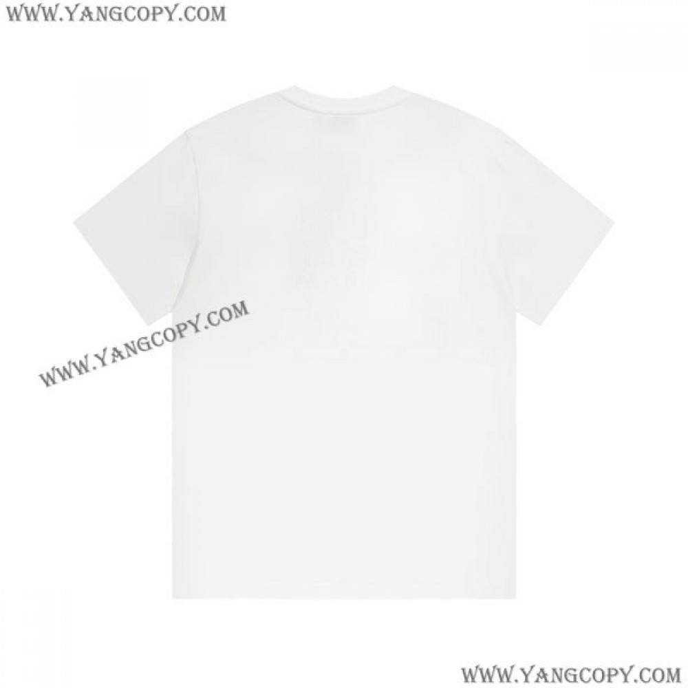 バーバリー スーパーコピー クルーネック Tシャツ オーバーサイズ 半袖 Bab73378