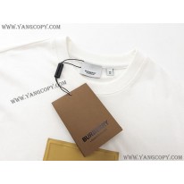 バーバリー スーパーコピー クルーネック Tシャツ オーバーサイズ 半袖 Bab73378