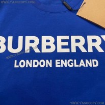 バーバリー スーパーコピー Tシャツ クルーネック 半袖 ロゴ Bas02601