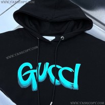 グッチ コピー ロゴ フードパーカー guv70188