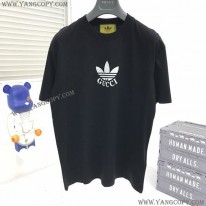 アディダス×グッチ スーパーコピー コットンジャージー Tシャツ gue86773