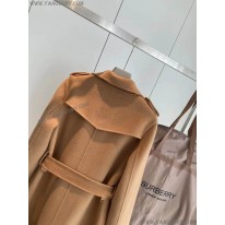 バーバリー 偽物 大人気 カシミヤトレンチコート Bah76575