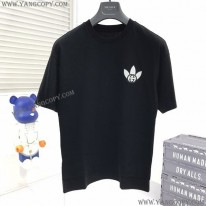 グッチ 偽物 ×アディダス トレフォイルプリントTシャツ gue66455