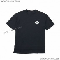 グッチ 偽物 ×アディダス トレフォイルプリントTシャツ gue66455