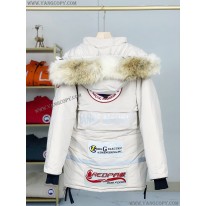 カナダグース 偽物 Lance Mackey ワッペン付きダウンジャケット コート Caw61289