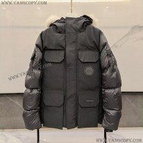 カナダグース スーパーコピー 黒ワッペン MACCULLOCHダウンジャケット Cao48924
