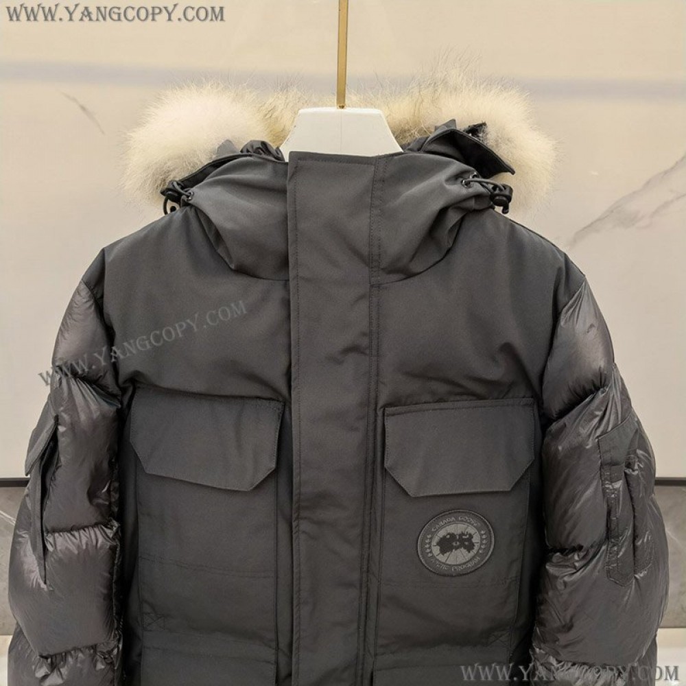 カナダグース スーパーコピー 黒ワッペン MACCULLOCHダウンジャケット Cao48924