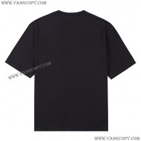 グッチ コピー バレンシアガ ロゴ ブラック Tシャツ guv35751