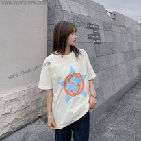 グッチ 偽物 ロゴ コットン Tシャツ gua31499