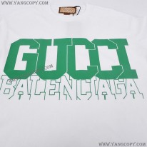 グッチ スーパーコピー x バレンシアガ コラボ 半袖Tシャツ gum56781