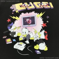 グッチ コピー x Disney コラボ・ドナルドイラストTシャツ ♪ gus01969