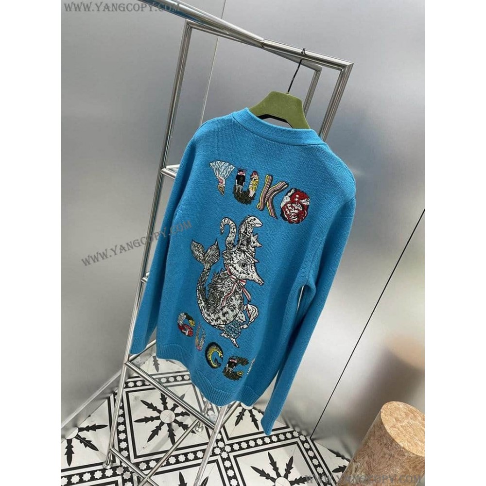 グッチ コピー セーター GGジャガードコットyuku guy84051
