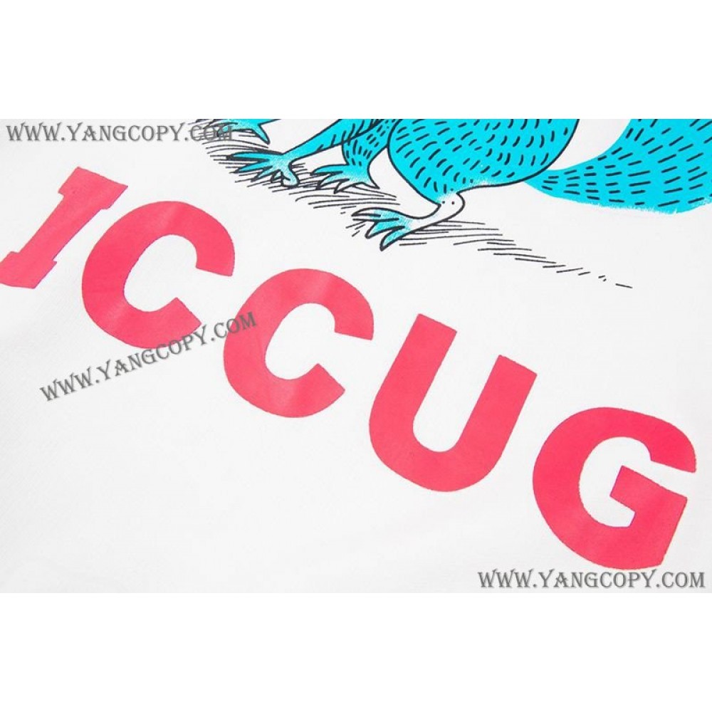 グッチ スーパーコピー フレイヤ ハルタス “ICCUG” プリント パーカー gue56002