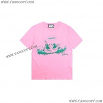 グッチ コピー コットン Tシャツ 半袖 ロゴ gub08445