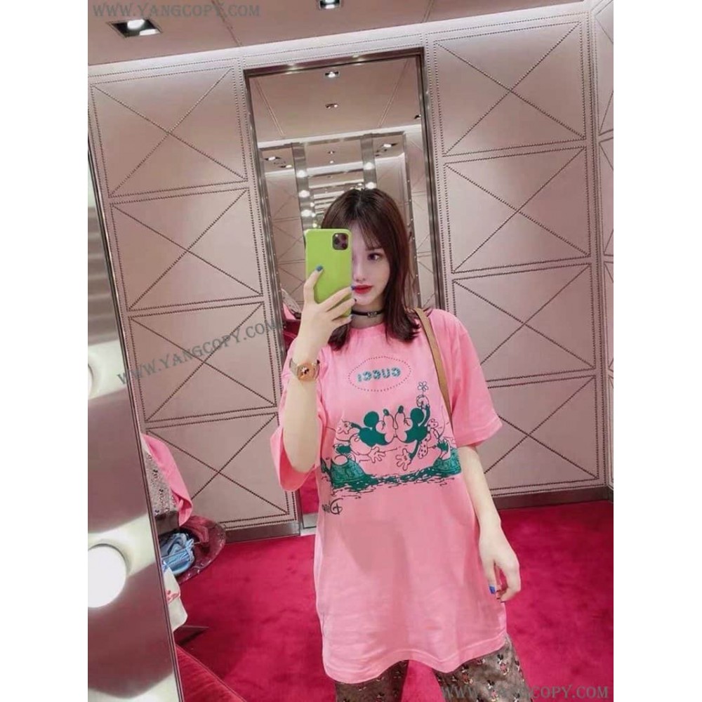 グッチ コピー コットン Tシャツ 半袖 ロゴ gub08445