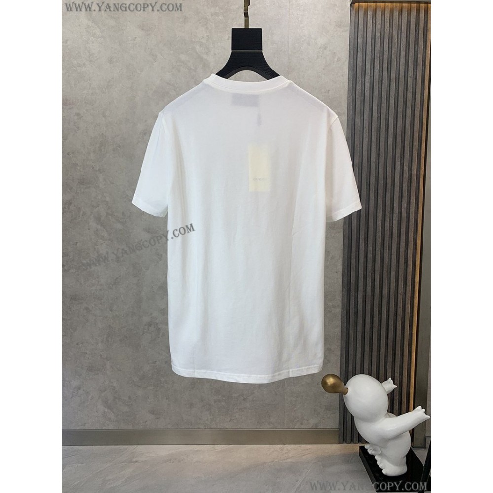 グッチ スーパーコピー コットン Tシャツ 半袖 ロゴ guv10858