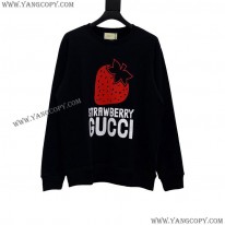 グッチ スーパーコピー 21AW STRAWBERRY ロゴ キラキラ スウェット gut54976