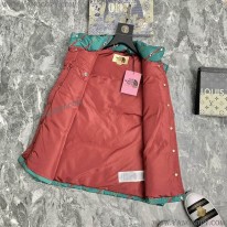 グッチ 偽物 ×ノースフェイス モノグラム ダウン ベスト Noy87428