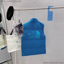 グッチ 偽物 ×ノースフェイス モノグラム ダウン ベスト Noy16068