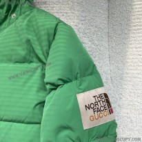 グッチ コピー ノースフェイス コラボ ナイロンジャケット アウター ロゴ Nol38277