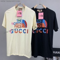 グッチ スーパーコピー ×ノースフェイス コラボ スペシャルロゴTシャツ Nop62440