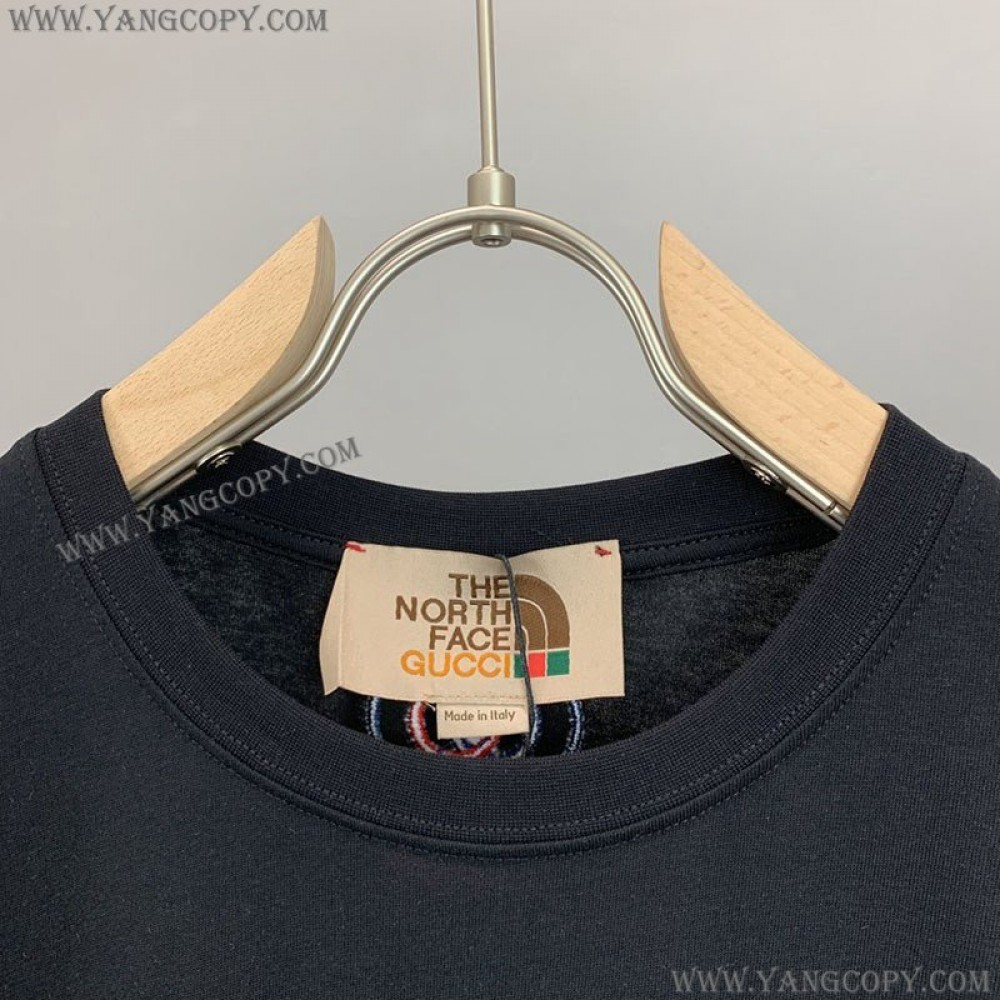 グッチ スーパーコピー ×ノースフェイス コラボ スペシャルロゴTシャツ Nop62440