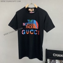 グッチ スーパーコピー ×ノースフェイス コラボ スペシャルロゴTシャツ Nop62440