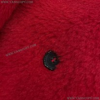 マックスマーラ 偽物 TEDDY テディベア アイコンコート レッド man33365