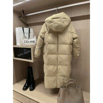 マックスマーラ 偽物 ロングダウンジャケット カーキ mai75316