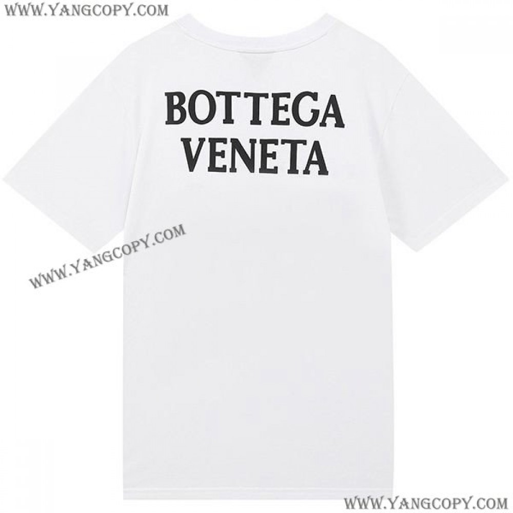 ボッテガ ヴェネタ スーパーコピー ウォッシュドコットンジャージーTシャツ bow06364