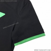 ボッテガ ヴェネタ スーパーコピー コントラスト ステッチ Tシャツ bot74090