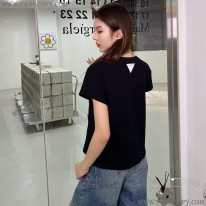 ボッテガ ヴェネタ スーパーコピー Tシャツ コットンジャージー ブラック boc25695