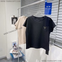 ボッテガ ヴェネタ スーパーコピー Tシャツ コットンジャージー ブラック boc25695