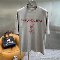 サンローラン 偽物 リバースロゴ 半袖Tシャツ Sac49845
