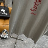 サンローラン 偽物 リバースロゴ 半袖Tシャツ Sac49845