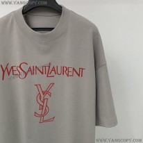 サンローラン スーパーコピー コットンジャージー Tシャツ Saw54611