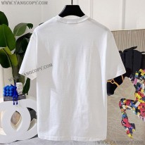 サンローラン コピー コットンジャージーTシャツ Sax34382